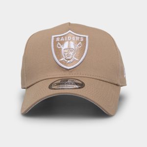 new-era-new-era-raiders-9forty-a-frame-seasonal-snapback-moss-tumbleweed-white-New Era Raiders &apos;Tumbleweed&apos; 9FORTY A-Frame Snapback Seasonal Moss Tumbleweed/White